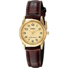 Reloj Casio LTP-V001GL-9BUDF en color Marrón